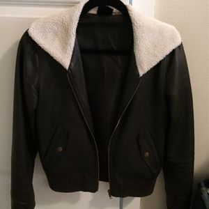 Faux Leather Harley Quinn Bombshell Jacket